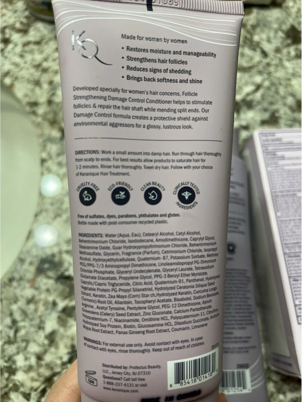 Keranique Hair Growth Treatment for Women - Regrowth System Set Lot 2 Months